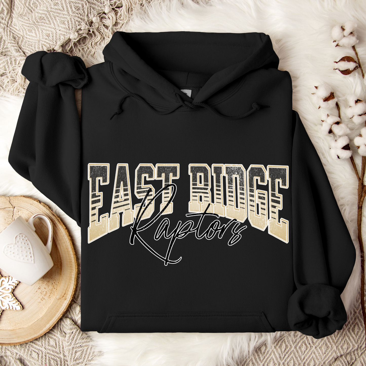 East Ridge Raptors -  Hoodie or Crew - Youth