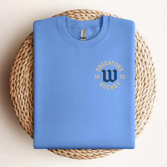 Woodbury Predators Crewneck Sweatshirt - Youth - Pocket Design