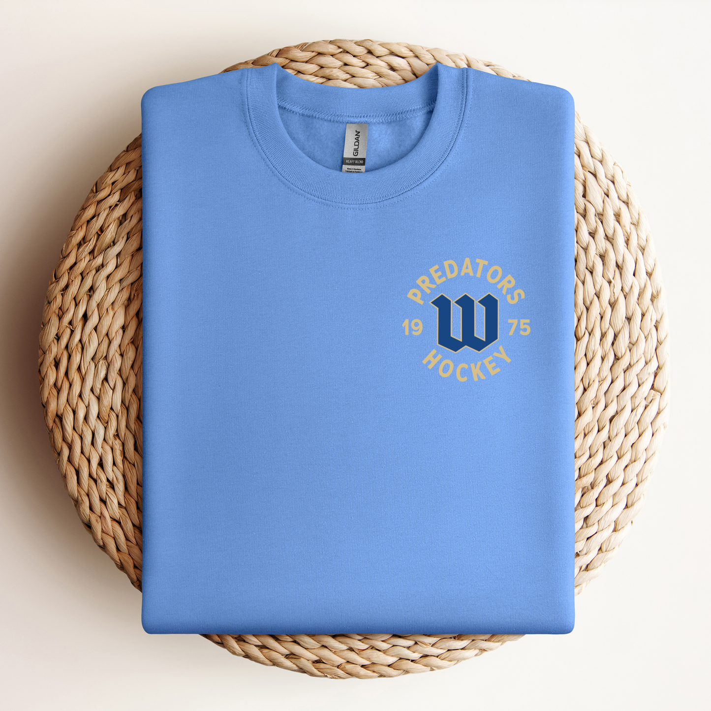 Woodbury Predators Crewneck Sweatshirt - Adult - Pocket Design