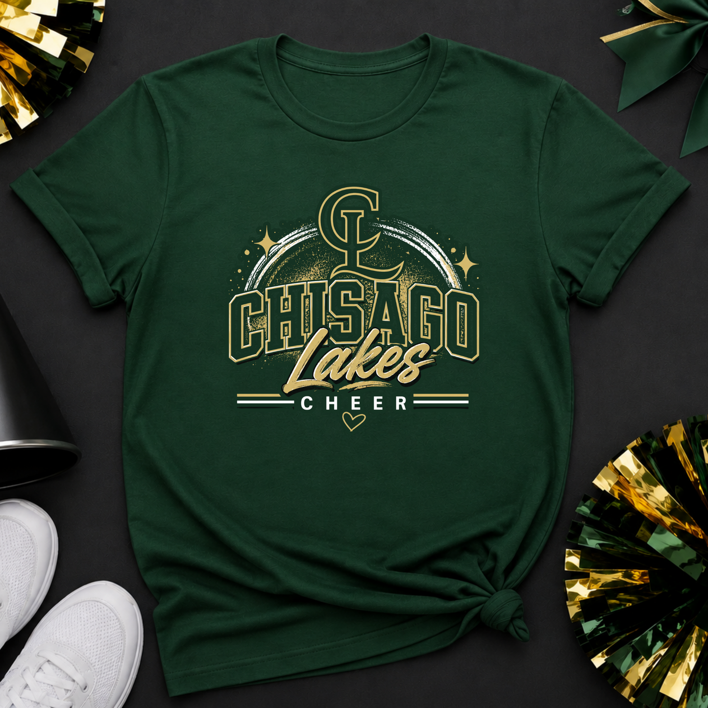 Chisago Lakes Cheer Tee 4