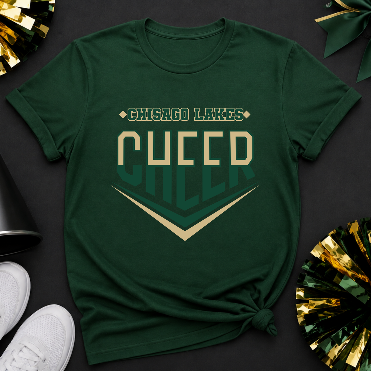Chisago Lakes Cheer Tee 1