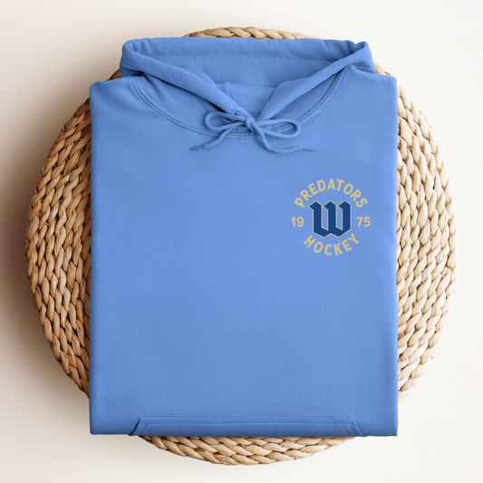 Woodbury Predators Hoodie Sweatshirt - Adult - Pocket Design
