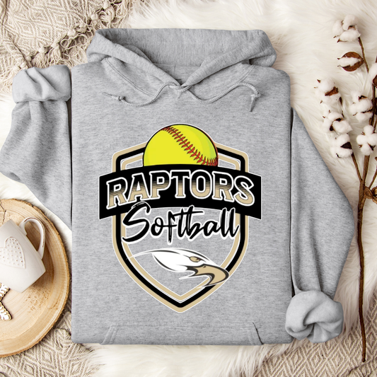 East Ridge Softball - Hoodie or Crew - Adult