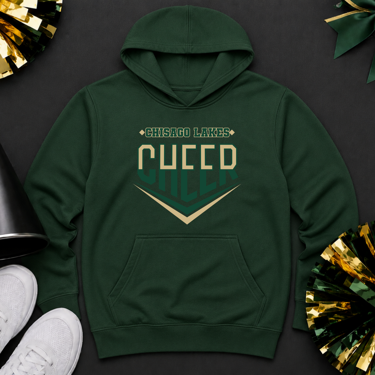 Chisago Lakes Cheer Hoodie 1