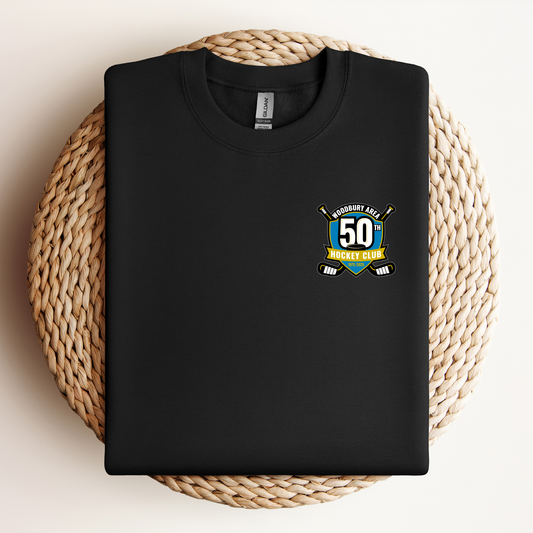 Woodbury 50th Anniversary Crewneck Sweatshirt - Adult - Pocket Design