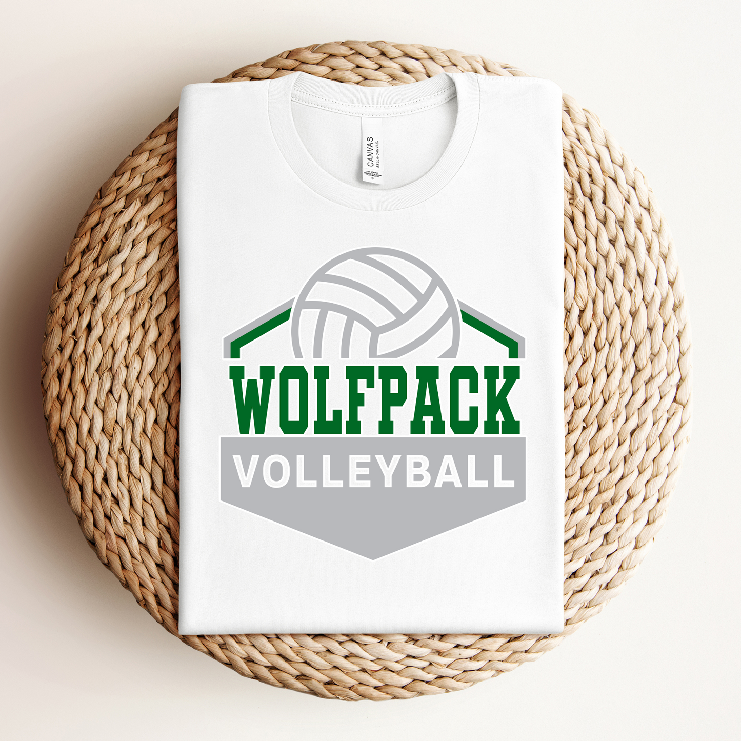 Wolfpack Volleyball Tee - Youth