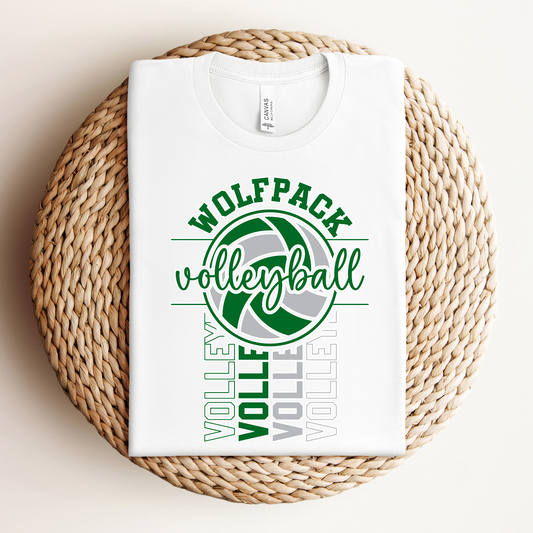 Wolfpack Vertical Tee - Youth