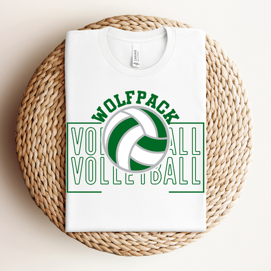 Wolfpack Volleyball Tee - Youth