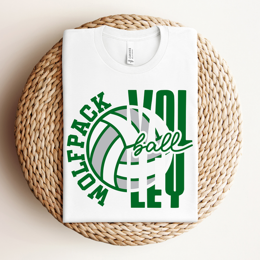 Wolfpack Volleyball Tee - Youth