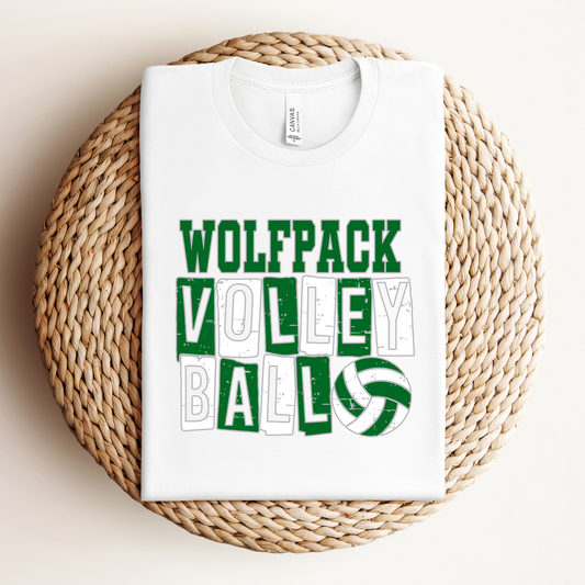 Wolfpack Volleyball Tee - Youth