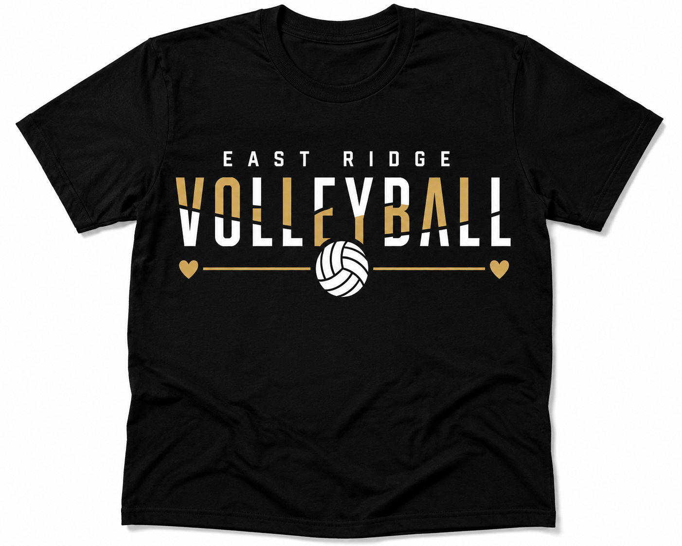 Custom Volleyball Tee #13