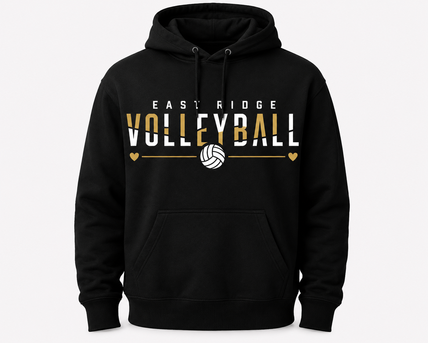 Custom Volleyball Hoodie or Crew #11