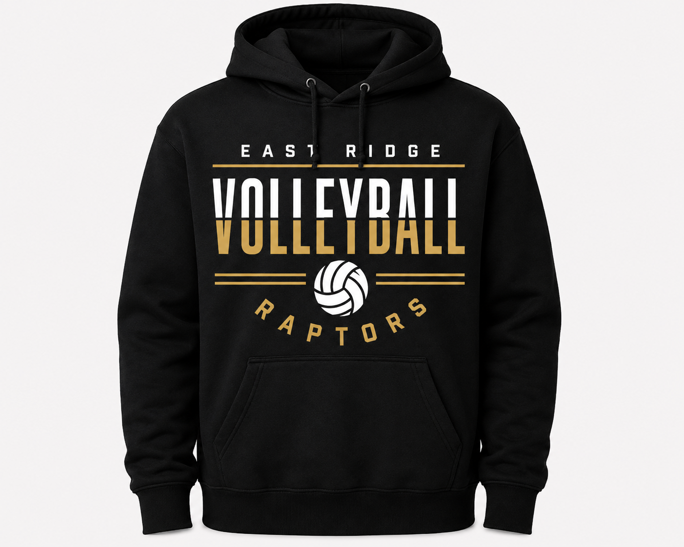 Custom Volleyball Hoodie or Crew #12