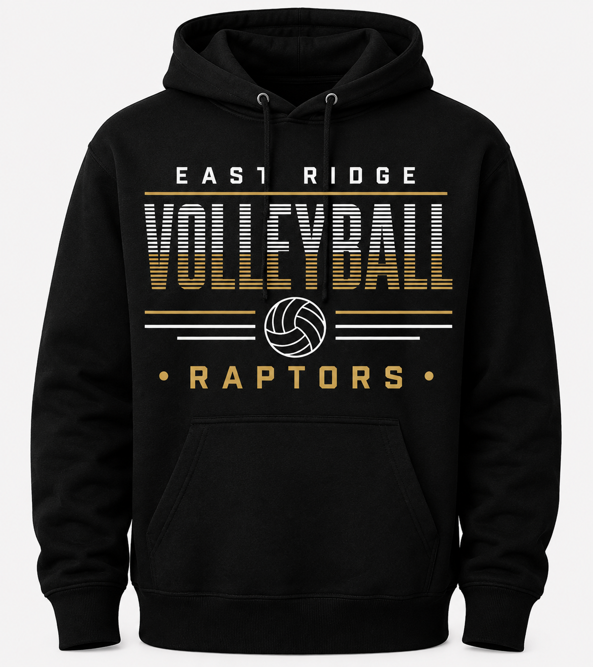 Custom Volleyball Hoodie or Crew #13