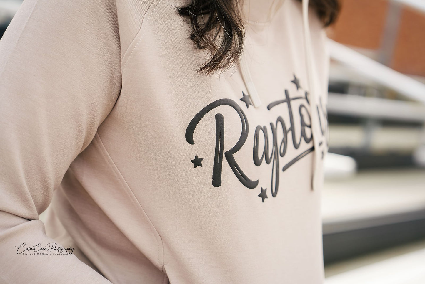 Women's Scuba Hoodie - Puff Raptors Design
