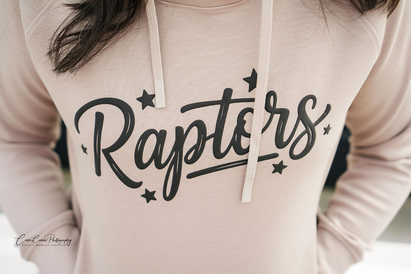Women's Scuba Hoodie - Puff Raptors Design