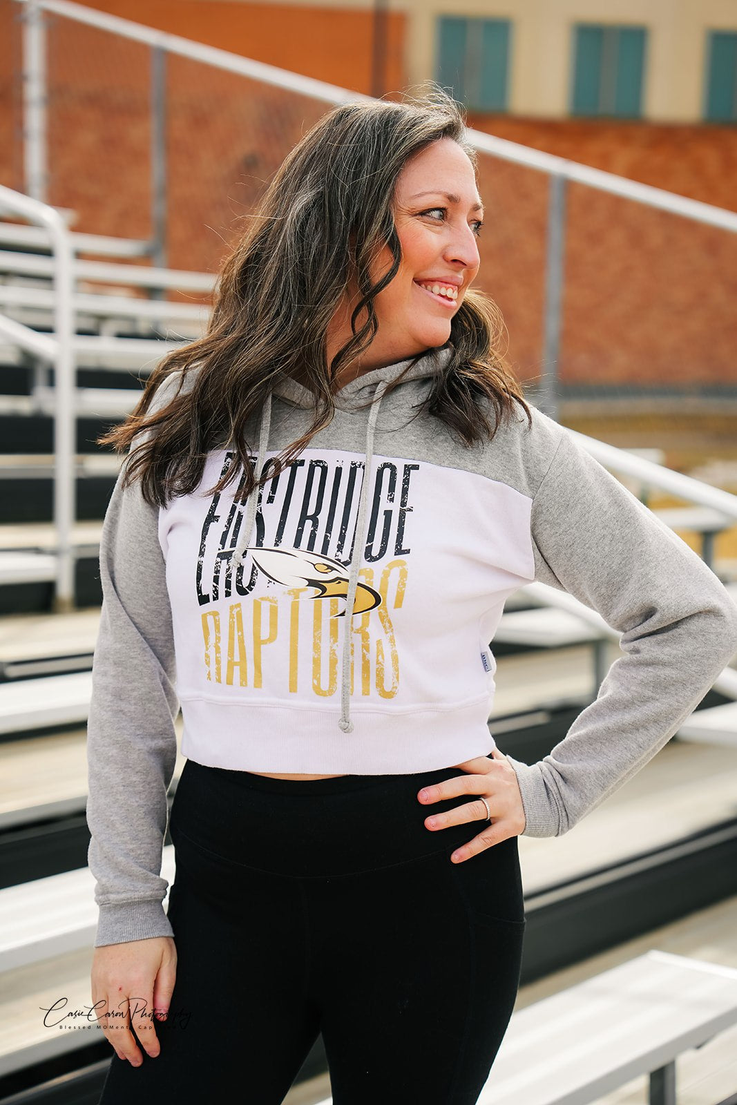 East Ridge Raptors - Hoodie or Crew - Adult Cropped Hoodie