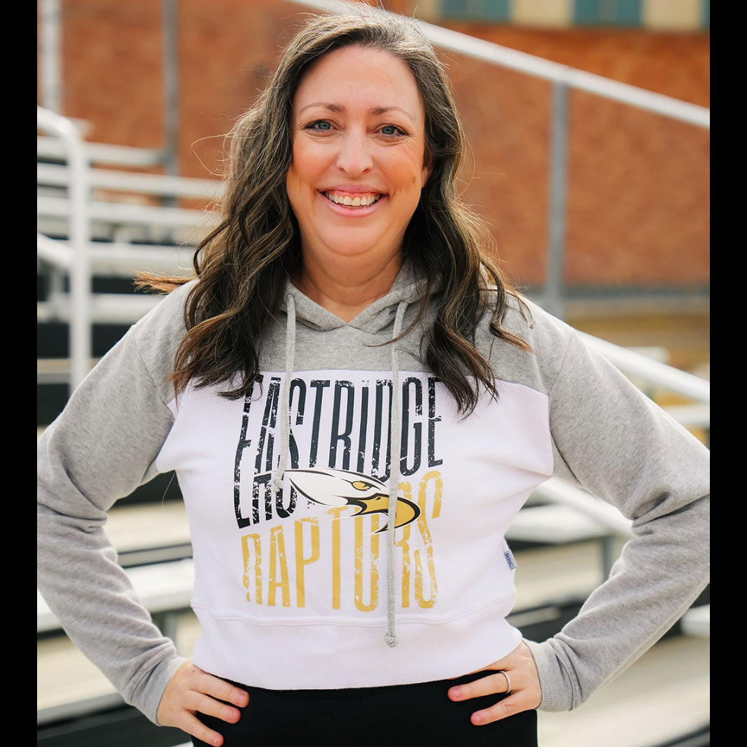 East Ridge Raptors - Hoodie or Crew - Adult Cropped Hoodie