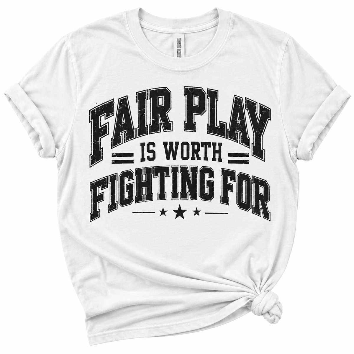 Fair Play - White & Black