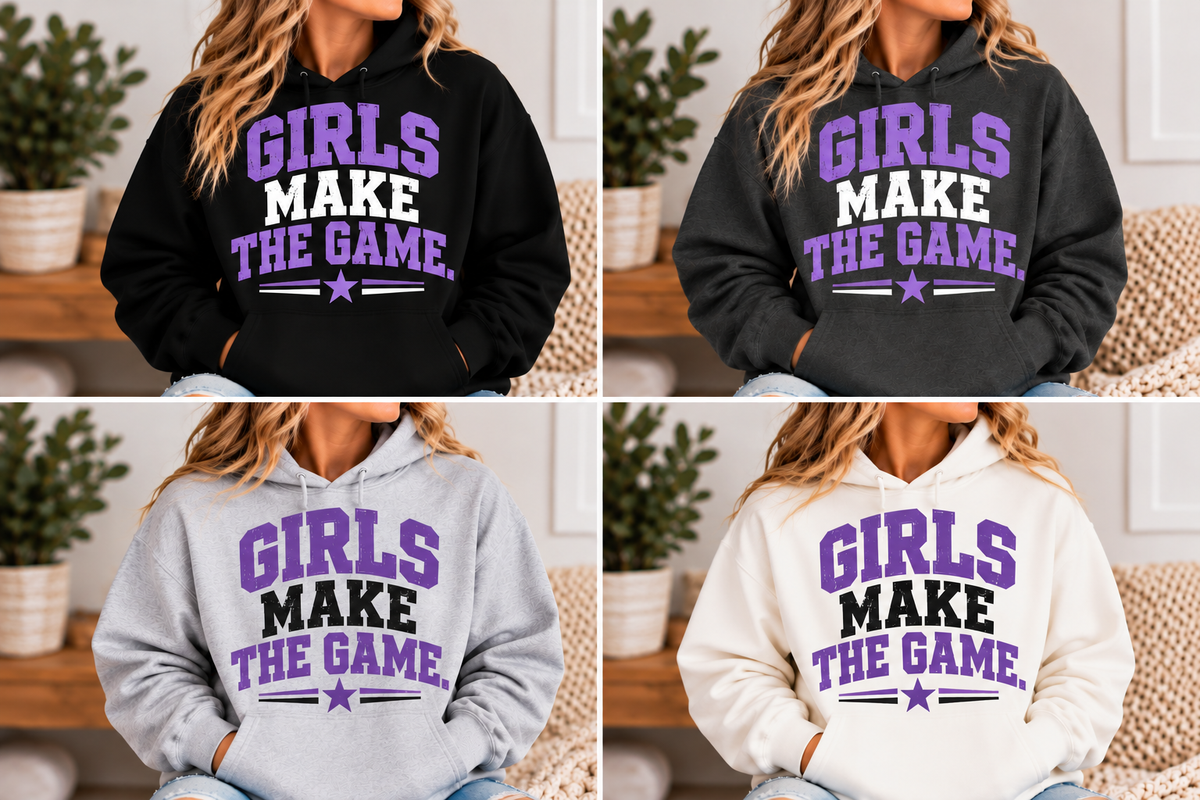Girls Make the Game Hoodie