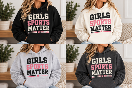 Girls Sports Matter - Hoodie