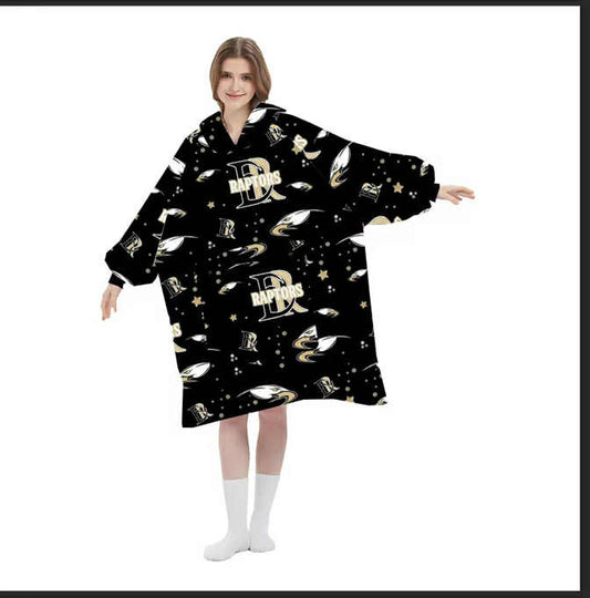 Oversized Wearable Blanket - Raptors Only