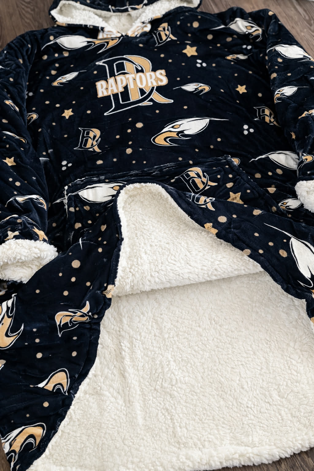 Oversized Wearable Blanket - Raptors Only