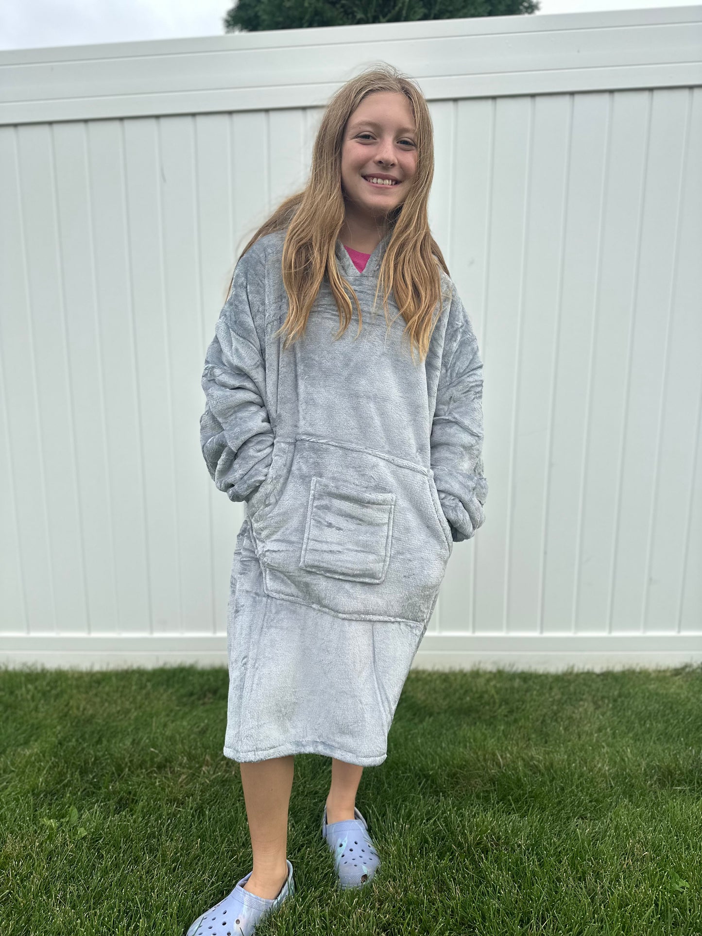 Customizable Adult or Youth Wearable Blanket