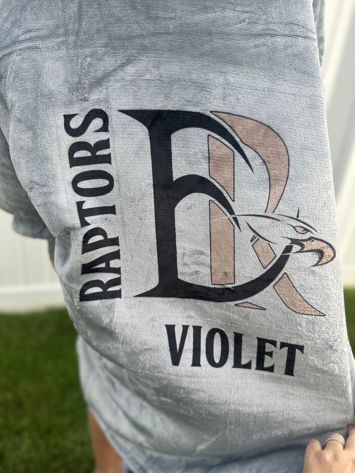 Customizable Adult or Youth Wearable Blanket