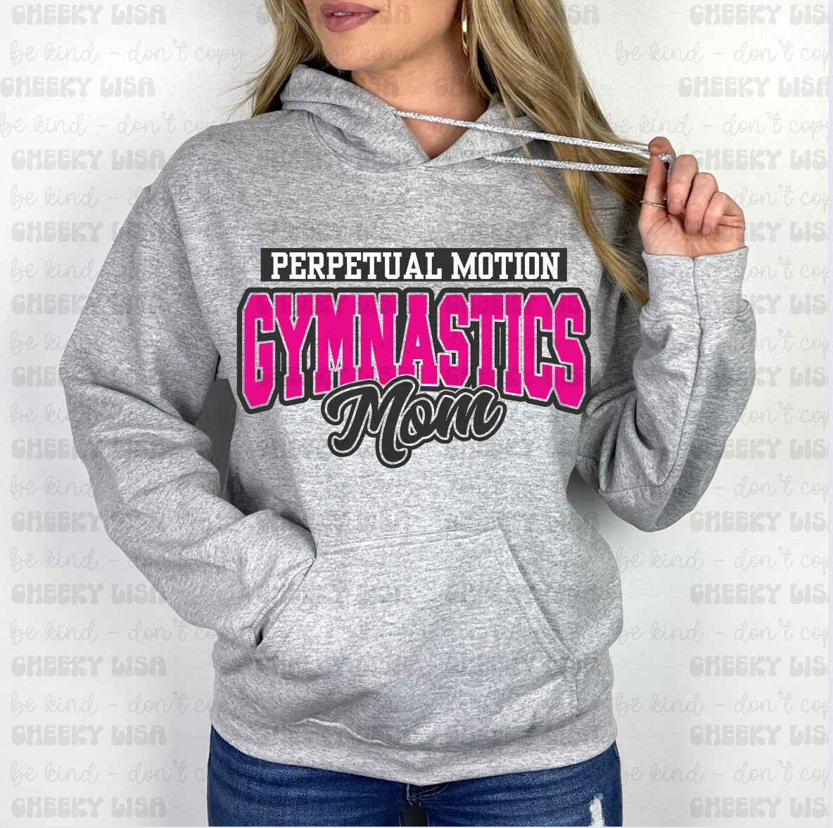 Perpetual Motion Gymnastics Mom Sweatshirt