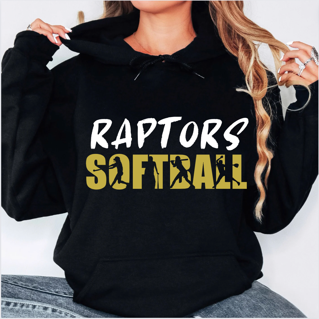 Raptors Softball Hoodie - PARENT