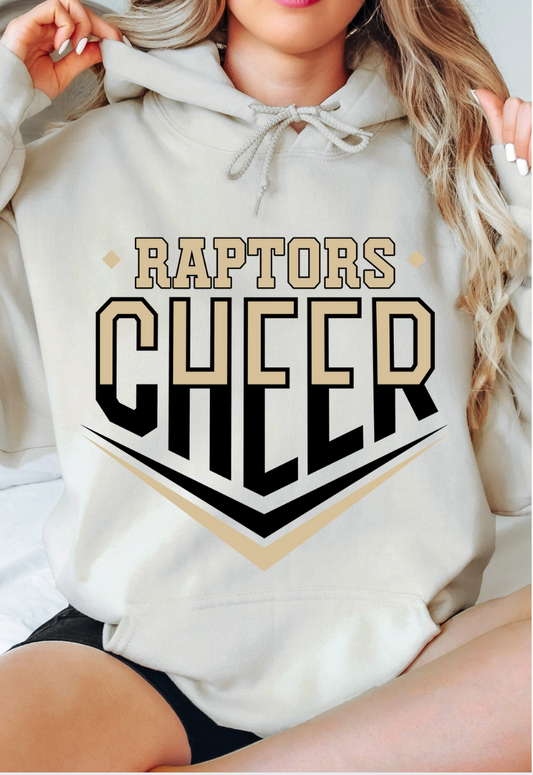 Cheer Action with Optional Back Hoodie - Adult