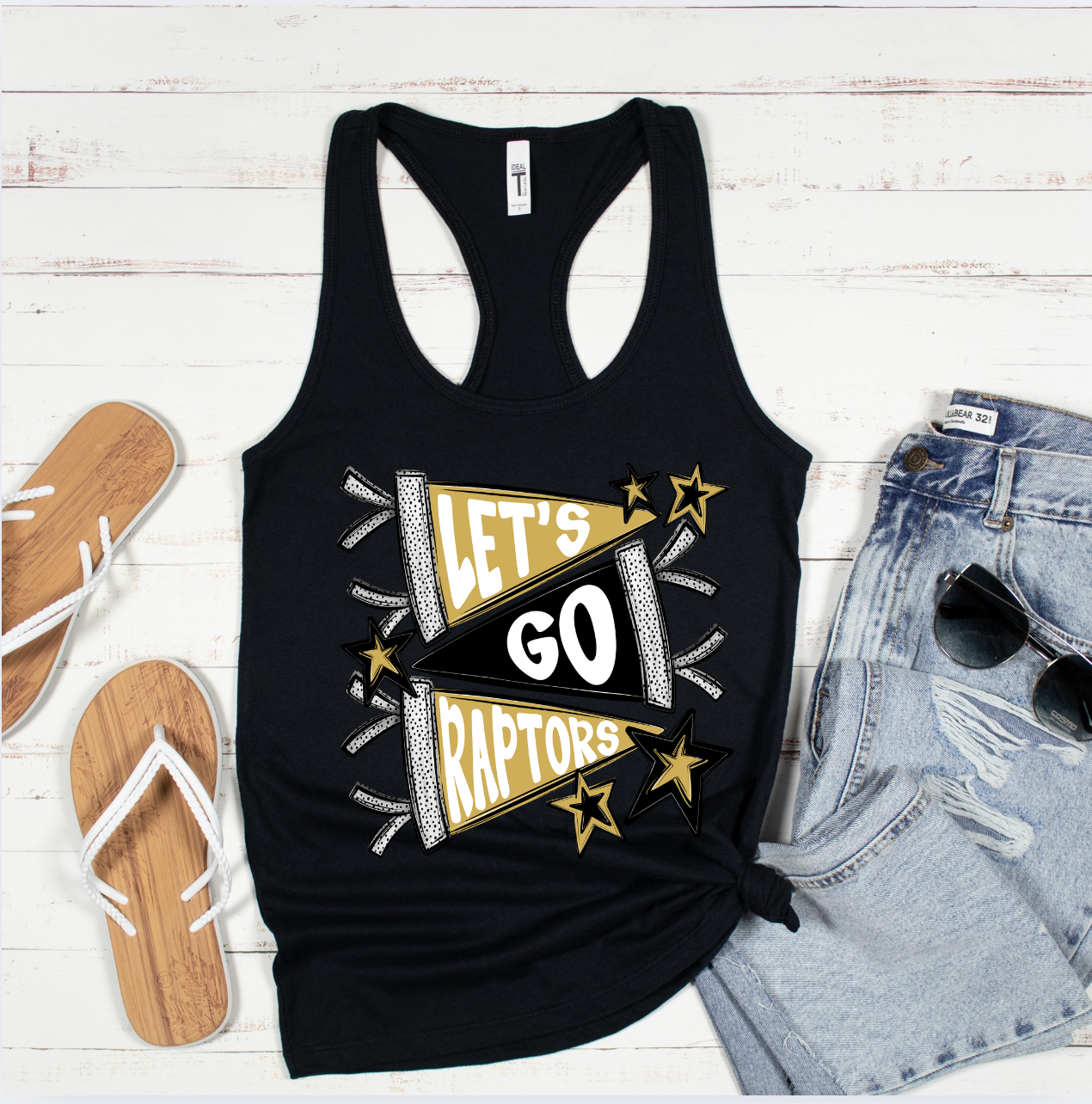 Let's Go Raptors Tee or Tank