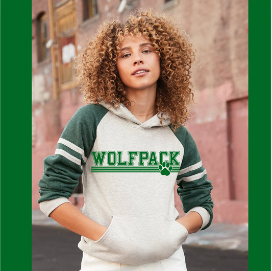 Wolfpack Hoodie - Varsity Hoodie - Adult