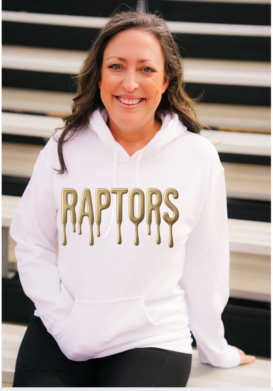 Raptors Drip - Hoodie or Crew - Adult