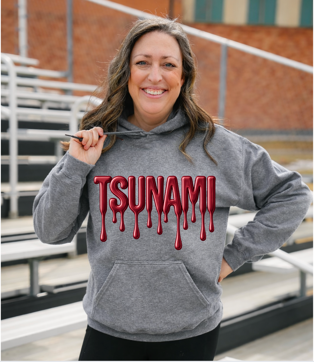 Tsunami Softball Youth Hoodie #7
