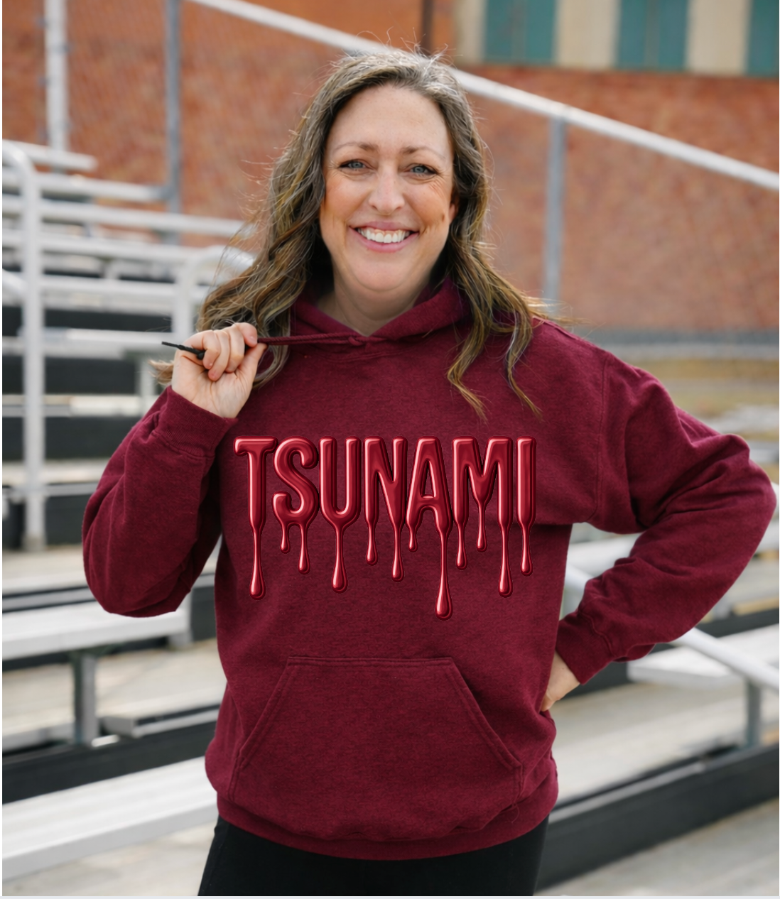 Tsunami Softball Youth Hoodie #7