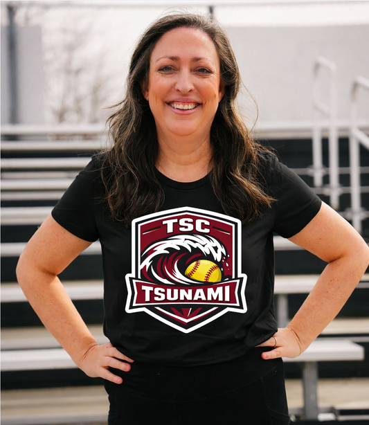 Tsunami Softball Tee or Tank #8