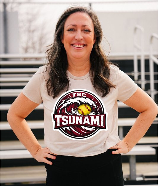Tsunami Softball Tee or Tank #7