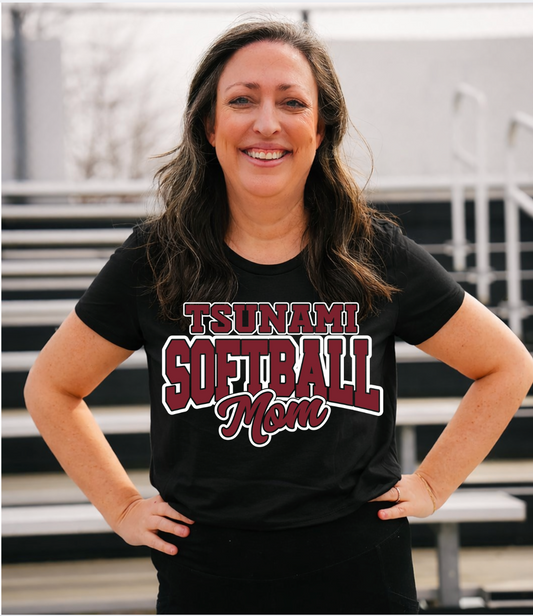 Tsunami Softball Tee or Tank #6 - ANY FAMILY MEMBER