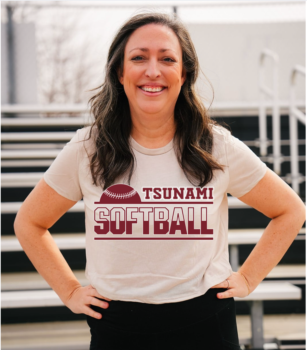 Tsunami Softball Tee or Tank #4