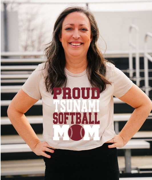 Tsunami Softball Tee or Tank #3