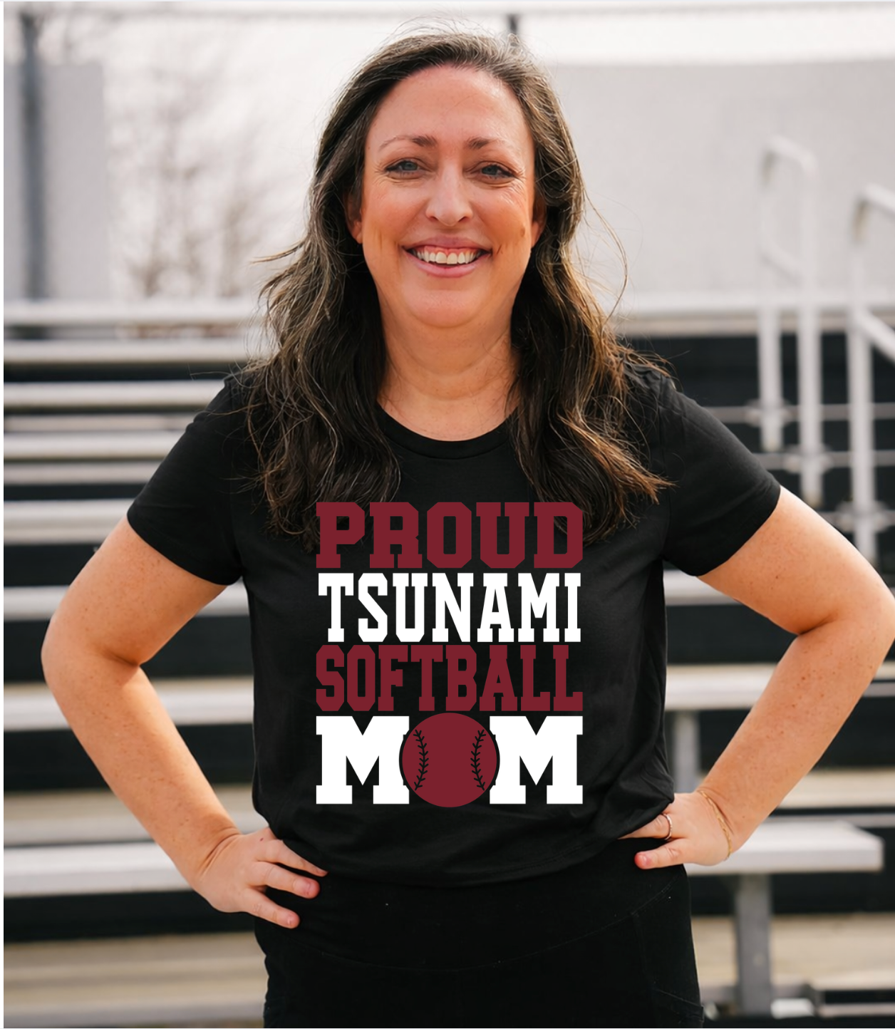 Tsunami Softball Tee or Tank #3