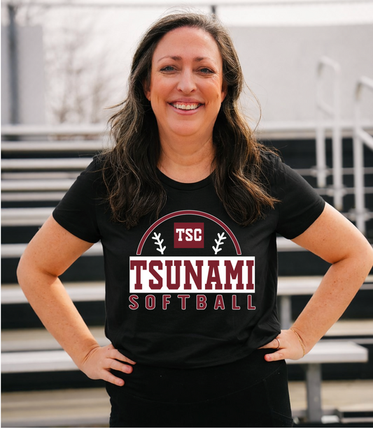 Tsunami Softball Tee or Tank #2