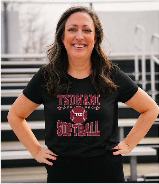 Tsunami Softball Tee or Tank #1