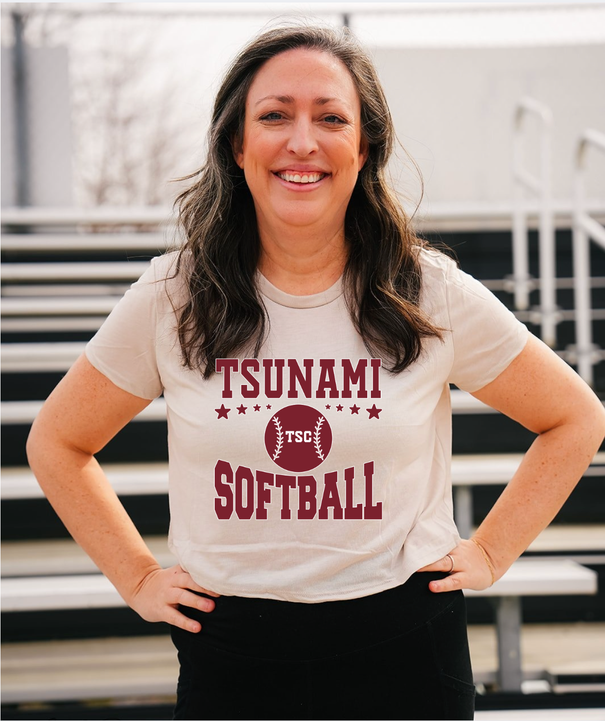 Tsunami Softball Tee or Tank #1