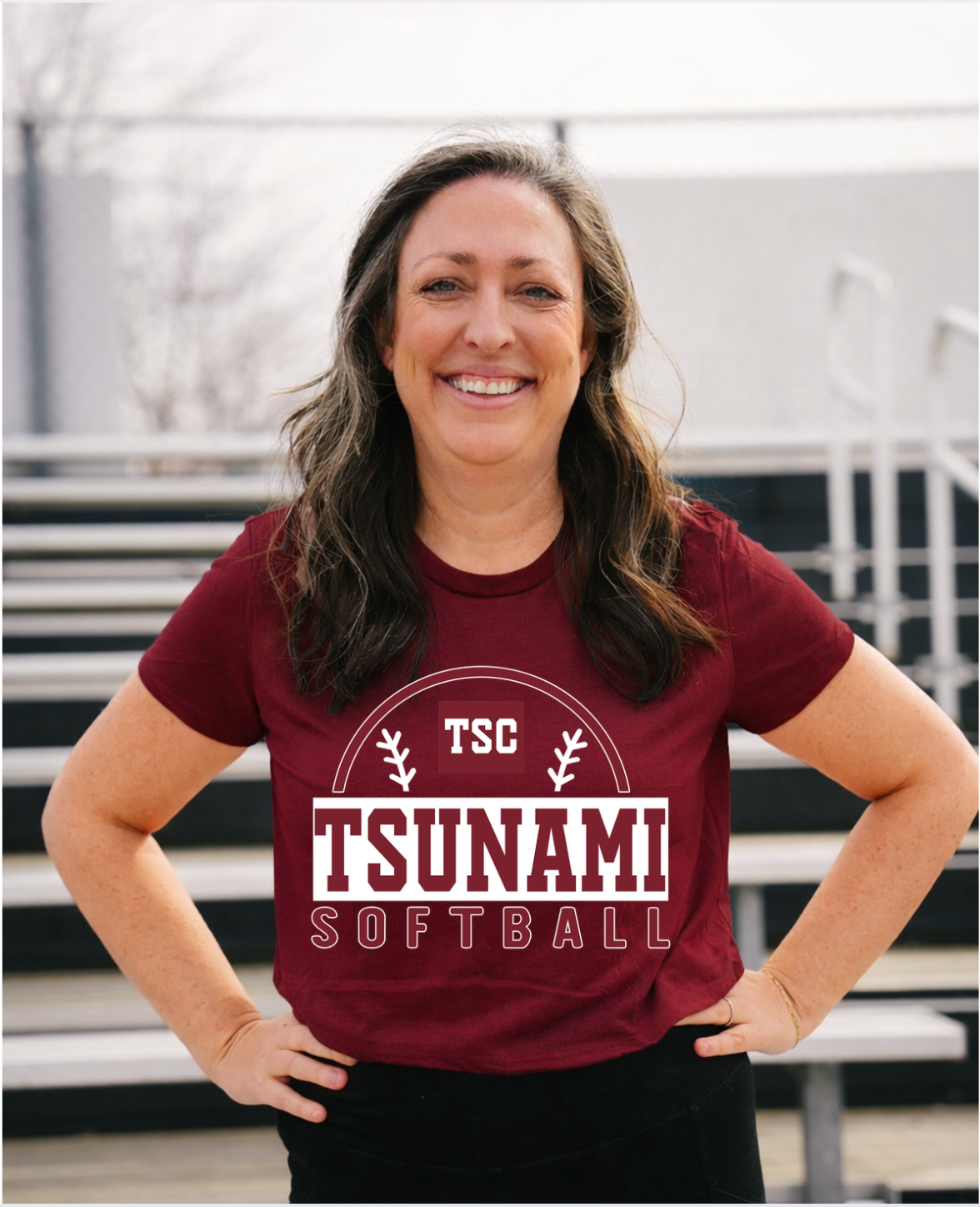 Tsunami Softball Tee or Tank #2