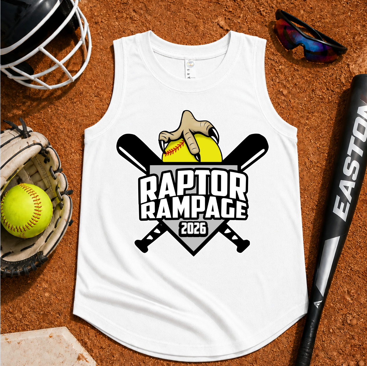 Raptor Rampage Youth Tank Top - Optional Back - PREORDER ONLY