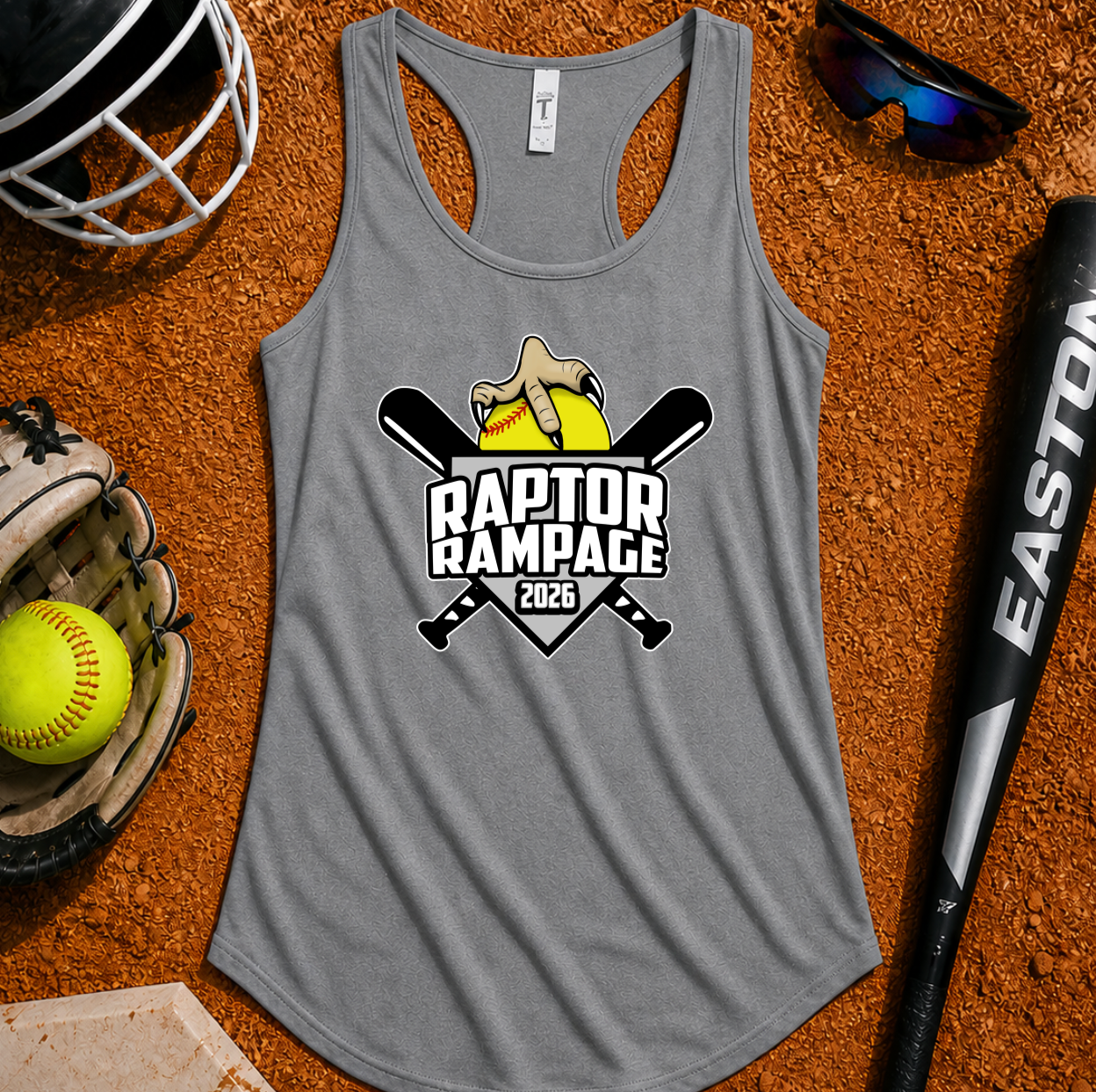 Raptor Rampage Women's Tank - Optional Back - PREORDER ONLY