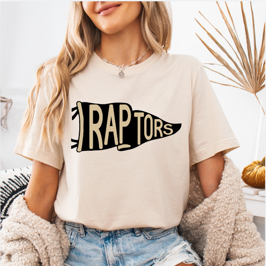 Adult Raptors Pennant Tee